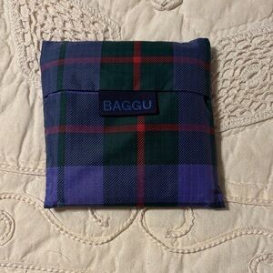 BAGGU Purple Plaid Standard
